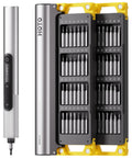 Mini Electric Screwdriver Kit With 56 Bits Three Torque Settings Auto Stop Protection and LED Light