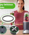 Two Pack Replacement Rubber Gasket Seals For 600W And 900W Blenders, Durable Lip Seal Rings Fits NutriBullet Pro 900 Series Cups And Lids, Easy Install, Keeps Blends Smooth And Leak Free, Long Lasting. Gray silicone replacement seal ring for 4 in blender cup lid.