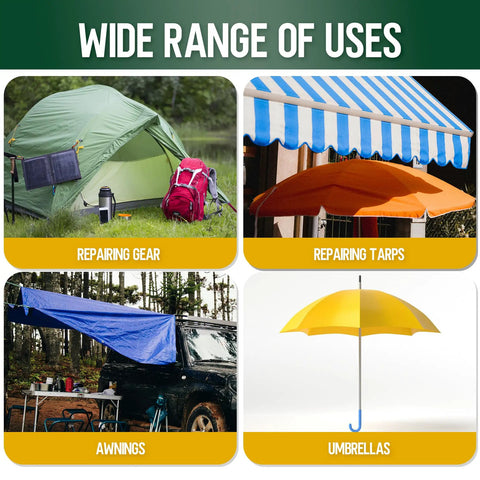 Flexible Tent Repair Glue Seam Sealer Waterproof Sealant For Tents And Outdoor Gear That Sticks To Nylon Canvas And Vinyl Tough As Nails