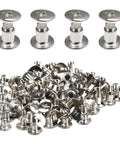 Top Shelf Chicago Binding Screws M5 X 6Mm In 50 Silver Sets Built From Tough Carbon Steel, showing screws and components.