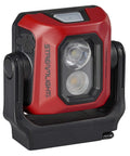 Syclone 400 Lumen USB Rechargeable MultiFunction Compact Work Light with Magnetic Base and Stowable Hook, Bright Red Finish