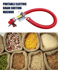 Electric Screw Conveyor For Grains Cement And Sand A Beast Of A Heavy Duty 1500W Portable Powder Transfer Gear pictured with grains