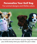 Deer Driver Headcover For 460cc Drivers Premium Golf Club Cover With Plush Fur Got You Covered Funny Yet Stylish Protection