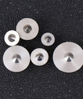 Stainless Steel Dowel Pin Kit With Center Transfer Plugs From 4mm To 12mm For Precise Furniture Positioning And Easy Installation Pro Grade Aligning Pins For Woodworking Joints And Quick Clean Results, six stainless steel dowel centers