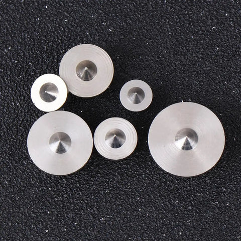 Stainless Steel Dowel Pin Kit With Center Transfer Plugs From 4mm To 12mm For Precise Furniture Positioning And Easy Installation Pro Grade Aligning Pins For Woodworking Joints And Quick Clean Results, six stainless steel dowel centers