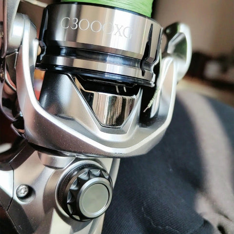 Installed Aluminum Alloy Fishing Reel Cap Replacement For Spinning Reels, Precision Screw Nut Accessory View