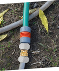 Heavy Duty Garden Hose Repair Kit Connectors For Quick Fixes And No Leak Seals, Pro Grade Aluminum Zinc Alloy Hose Connector Set
