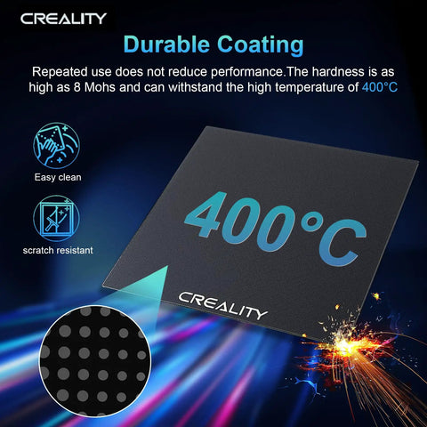 Upgraded Tempered Glass Build Plate For 3D Printers Featuring Easy Release Coating High Hardness Durable Platform Compatible With Enders For Sick Prints And Hella Smooth Peel