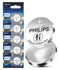 Heavy Duty 3V Lithium CR2450 Coin Cell Battery 5 Pack showing packaging and single battery, ideal for electronics and gadgets.