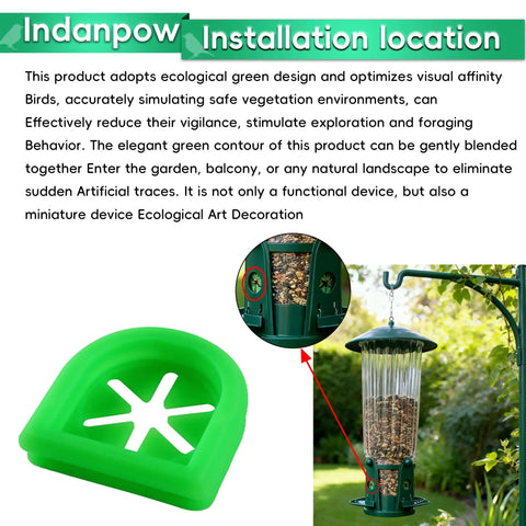 Indanpow 8-Pack FlexPorts Replacement Compatible With Perky Pet 334-1SR Bird Feeder. Durable, Weather Resistant Ports For Easy Tool-Free Installation. Keep Your Wild Bird Feeders Flowin’ Like New In Seconds. Great Upgrade!