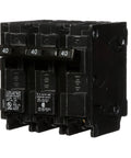 Three Pole 40 Amp 240V QP Circuit Breaker With Insta Wire Plug In Connection 10000 AIC Easy Enclosure Install Compatible With PL And ES