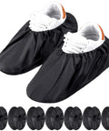 8 Pairs Non Slip Reusable Shoe Covers Waterproof Boot Covers With Elastic Band For Easy Fit And Secure Wear Protecting Household Floors And Carpets From Dirt And Dust Machine Washable Large