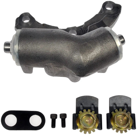 Top Shelf Direct Fit Rear Passenger Upper Drum Brake Wheel Cylinder Straight Shot Replacement with rubber cups and mounting brackets.