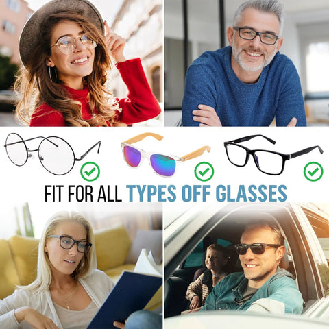 No Slip Eyeglasses Strap Set 4 Pack Eyewear Lanyard Chains For Men And Women Premium Eyeglass Retainer With Solid Clip Loop Includes Diverse Eyewear