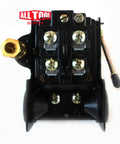 Air Compressor Pressure Switch Replacement For MAC2400 MAC5200 AC700 135 Psi Cut In Out Switch With One Quarter Inch Valve.