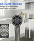 Two Pack Faucet Aerator Replacement For RP53998 Comes With Removal Wrench M21.5 Thread And 2.2 Gpm Water Flow Control, honeycomb mesh screen.