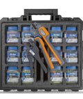 775 Piece Terminal And Disconnect Kit With Crimping And Wire Stripping Tool In Durable Carry Case Includes 12 Types Nylon-Insulated Connectors