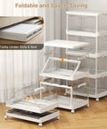 Hella Roomy 92 Quart Clear Plastic Storage Bins With Snap Lids, 4 Pack Stackable Tote Containers showcasing space-saving design.