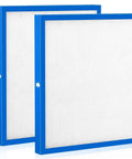 Replacement True HEPA Filter Set For HoMedics Air Purifiers AF 20 AF 25 AP 20 AP 25 AF 20FL AF 25FL with blue frames, 2-pack
