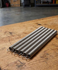 6 Piece Stainless Steel Extension Springs With Double Hook Ends Heavy Duty Return Springs for industrial hardware.