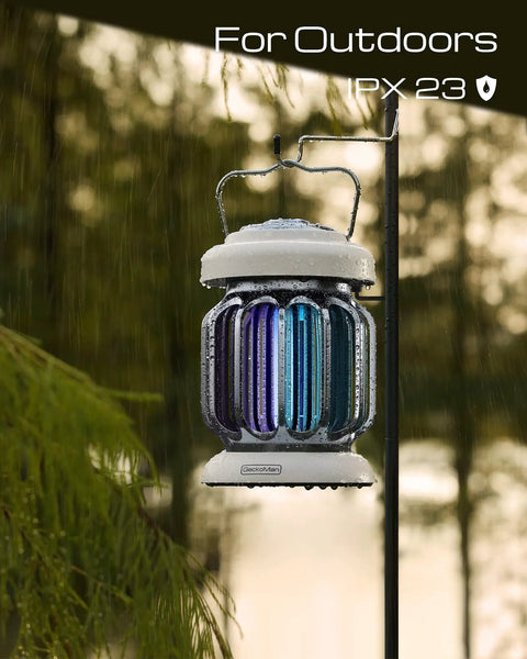 Hybrid Spectrum Bug Zapper With Waterproof Switch Indoor Outdoor Mosquito And Fly Killer UV Light Trap for Patios