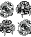 4 Piece Front And Rear Wheel Bearing Hub Assembly Replacement For Chevy Malibu 2013 2015 Impala 2014 2017 Cadillac XTS 2013 2017