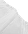 White fine mesh material with elastic edge for Paint Strainer Bags 25 Pack White Fine Mesh Disposable With Elastic Top