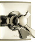 Dryden 17 Series Dual Function Shower Handle Valve Trim Kit in Polished Nickel, shiny surface, no valve; requires R10000 UNBX or UNBXHF