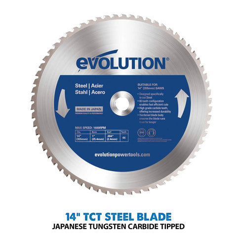 14 inch steel blade for Heavy Duty 14 Inch Metal Cutting Chop Saw With 14 Inch Carbide Tipped Blade Dry Cut Miter 45 Degrees