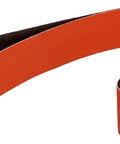 Cubitron Ceramic Cloth Sanding Belt 4.5 x 60 in P80, orange, JE-weight flexible backing, ceramic aluminum oxide blend, heat resistant