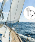 Two Pack Quick Release Pins Three Eighths Inch Diameter By One And A Half Inch Length Push Button Ball Locking Pins with yacht