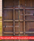 Heavy Duty Door Barricade Brackets 2 Pack U Shaped Security Bar Mounts For Outswing And Inswing Doors Gates 2x4 Pre Drilled Easy Install
