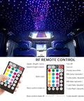 6W Sound Activated 550pcs Fiber Optic Car Star Ceiling Lights Kit With 9.8ft 0.03in Fibers, Waterproof, remote control