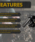Heavy Duty Power Brake Booster Straight Up Built Tough With Rock Solid Steel Housing Smooth Street Braking For 03 To 06 Chevy Tahoe Avalanche Suburban 1500 2500 Gmc Yukon Xl Escalade features close-up view with specifications.