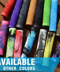 Multiple Grippy Flangeless Handlebar Grips For Flat Straight Bars And Scooters With 140 mm Non Slip Grip in various colors.