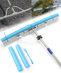 Beast Of A 31 Inch Heavy Duty Landscape And Pond Rake For Gravel Driveways And Water Cleanup Multi Function Weed And Algae Removal Tool