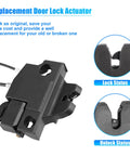 Rear Trunk Latch Lock Actuator Motor 64600-53060 for Lexus IS F IS250 IS350 2006-2013 with lock status indicators