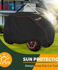 Kids Ride On Toy Car Cover Waterproof All Weather Shield For Power Wheels Jeeps And Toddler Electric Cars Universal Outdoor Protection