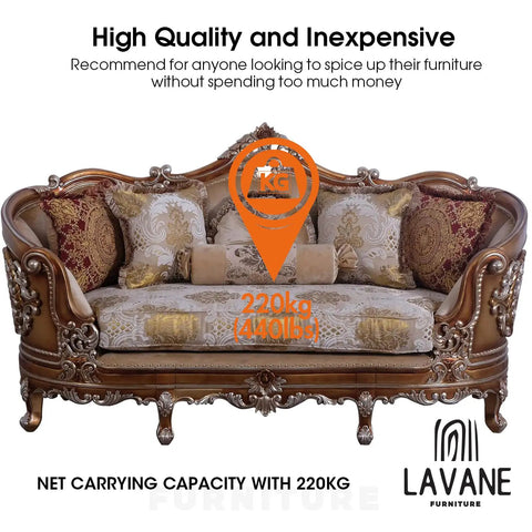 Premium Four Inch Solid Wood Furniture Legs European Carved Style Set Of Four Heavy Duty Replacement Table Base Legs With Rock Solid Build And Slick Smooth Sanded Finish For Upgrading Couches Beds And Dressers Top Tier Quality Guaranteed on ornate couch with high capacity.