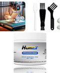 Smooth PTFE Silicone Lubricant For 3D Printers with applicator tools and container, reducing friction and wear on CNC gears and equipment.