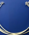 Clip On Weave Pole Guide Wires Set Of Four For Dog Agility Training Only Fit Homemade Poles Made From Factory Labeled Three Quarter Inch PVC Pipe USA Made