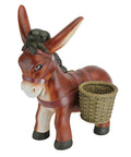 Pancho The Burro Planter Sculpture For Home And Garden Decor Hand Painted Donkey Planter Art In Crushed Stone Resin