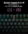 Premium Gaming Mechanical Keyboard Built Different With Lightning Quick Red Optical Switches And Dead Tight Trigger Pull For Serious Session Grinds Usb Passthrough Port wrapped buttons and RGB lighting effect.