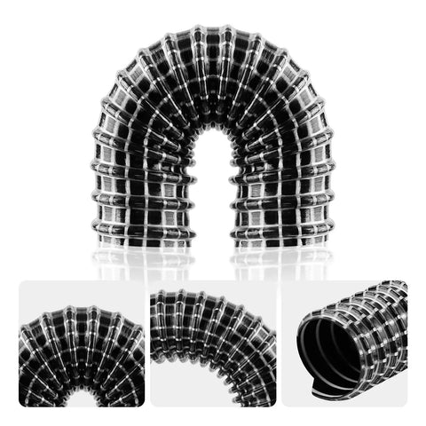 Shark Rocket Vacuum Hose Replacement Set For HV300 HV302 HV320 HV321 Lower Nozzle, 6 Inch By 1.25 Inch Inner Diameter, ABS, 2 Pack