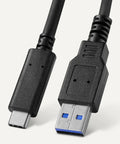 USB 3.2 Gen 2 cable included with Beastly Fast 1TB Portable External SSD With Up To 2000MBps Read and Write Speeds