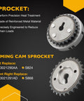 3.7L Engine Timing Chain Kit With VVT Sprockets Fits 2004-2012 Dodge Durango Jeep Commander Grand Cherokee Liberty Nitro Ram