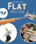 Adjustable Tool Rest Sharpening Jig For 6 Inch Or 8 Inch Bench Grinders And Sanders with Flat Miter Slide in woodworking use
