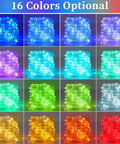 66ft 200 LED Rope Lights Outdoor Waterproof With Remote Control, 16 Colors Changing on display, various color options