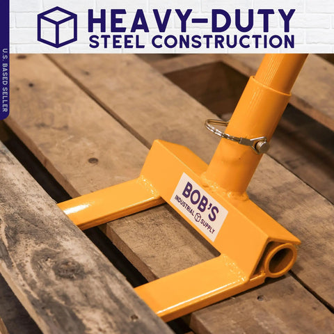 Heavy Duty Pallet Puller Bar With 3 Section Handle 41 Inch Length For Fast Dismantling of Wood Pallets