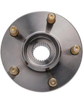 Top view of 2-Piece Front Wheel Bearing Hub Assembly For Subaru Legacy And Outback 2005-2014, 5 Lug, ABS Encoder, 4-Bolt Flange